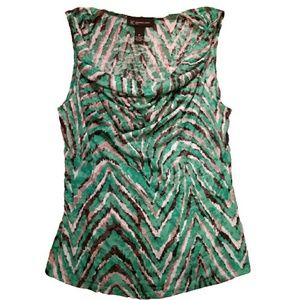 INC blouse, flattering cowl neck/twist neckline